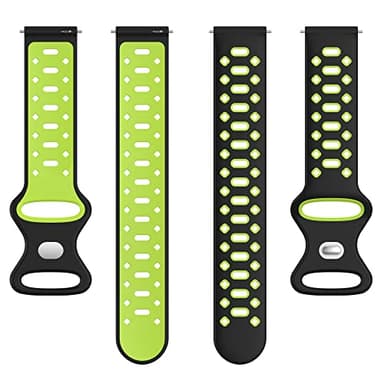 BabyValley Silicone Bands Compatible for VRPEFIT IDW13 Smart Watch Wristbands, Soft Adjustable Replacement Band Straps for VRPEFIT IDW13 Smart Watch for Men&Women (4 Colors B) - Image 7