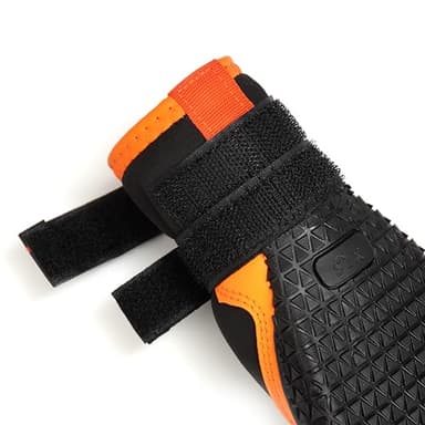 MUSIMC Dog Shoes for Large Dogs Anti-Slip Dog Boots & Paw Protectors for Hot Pavement Waterproof Small Medium Large Dog Booties for Rainy Day Summer Hiking Winter Snowy Day Dog Booties 4PCS - Image 6