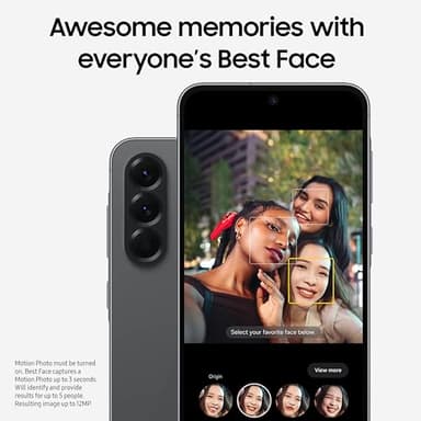 Samsung Galaxy A56 5G Cell Phone, 256GB AI Smartphone, Unlocked Android, AI Photo Edits, Large Screen, Long Battery Life, 2025, US 1 Yr Manufacturer Warranty, Awesome LightGray - Image 4