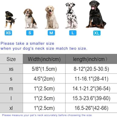 DOGWONG Pink Plaid Dog Collar, Pink Girl Dog Collars, Adjustable Cute Pet Collars Girl Design Dog Collar for Small Medium Large Dogs - Image 6