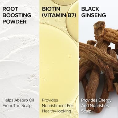 I DEW CARE Tap Secret Dry Shampoo Powder with Biotin - Tap Secret Original | Strengthening & Volumizing, Refillable, Travel size, Non-aerosol, Brunette, Korean Ginseng, Dry Shampoo for Women, 0.24 Oz - Image 5