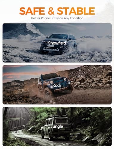 CHGeek Wireless Car Charger Phone Holder Mount, 15W Fast Charging Auto Clamping Phone Holders for Your Car Dashboard Windshield Air Vent Car Accessories for iPhone, Samsung Galaxy, Google Pixel etc - Image 9