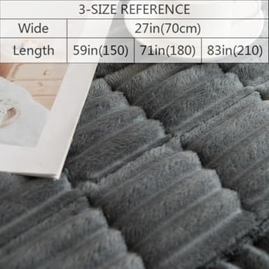 Gumfolk Non Slip Fuzzy Pet Couch Covers for Sofa, Washable Couch Cushion Covers for Large Dogs - Image 3