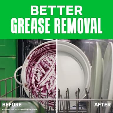 Cascade Free & Clear Dishwasher Pods, Dishwasher Detergent, Dish Detergent Soap, Lemon Essence, 47 Count - Image 2