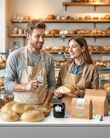 Phomemo Label Maker - M108 Address Label Makers Easy to Use for Small Business, Home, Office, School, 2 Inch Bluetooth Label Printer, Sticker Printer for Name Tags/Barcode/Logo/Clothing Label, Black - Image 7