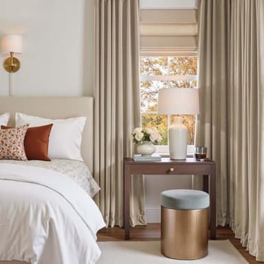 Lazzzy Velvet Curtains Beige Thermal Insulated Curtains 108 inch Extra Long for Bedroom Living Room Darkening Noise Reducing Soft Luxury Window Treatments Grommet Drapes 2 Panels Beige - Image 6