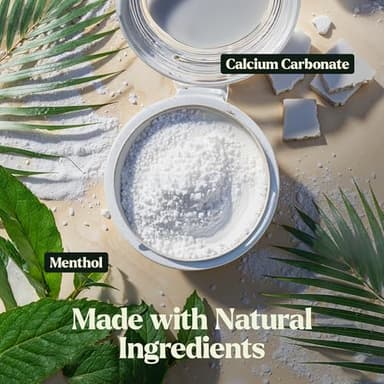 Lagunamoon Teeth Whitening Powder, 50g Bright Pearl Spearmint Flavor - Natural Teeth Whitening, Polish, Stain Remover - Alternative to Toothpaste, Tooth Powder for Sensitive Teeth - Image 2