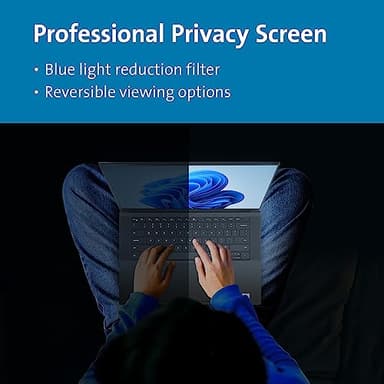 Kensington MagPro™ Magnetic Laptop Privacy Screen 16 inch, Removable 16:10 Laptop Privacy Filter Shield, Anti-Glare, Blue Ray Reduction, Compatible with HP/Dell/Acer/Asus/Lenovo (K55256WW) - Image 5