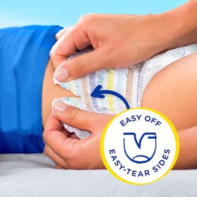 Pampers Swim Diapers - Splashers - Size 4, 18 Count, Gap-Free Disposable Baby Swimming Pants - Image 8