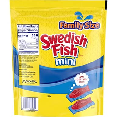 SWEDISH FISH Mini Soft & Chewy Candy, Family Size, 1.8 lb - Image 15