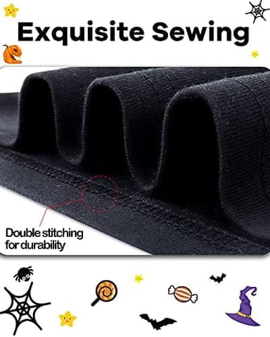 DAUGHTER QUEEN Boys & Girls 100% Cotton Holiday Pajamas, Halloween Christmas Sleepwear 18M-12Y - Image 6