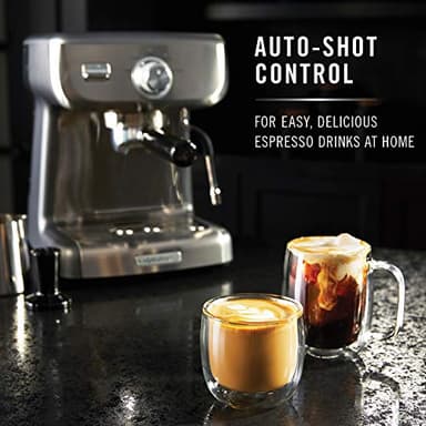 Calphalon BVCLECMP1 Temp iQ Espresso Machine with Steam Wand, Stainless - Image 7