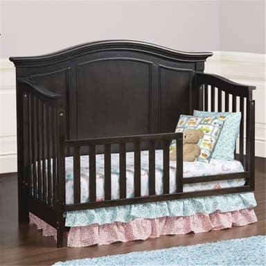 Baby Cache Glendale Toddler Guard Rail, Charcoal Brown - Image 3