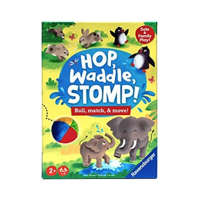 Ravensburger Hop, Waddle, Stomp! - Entertaining Animal Puzzle Game for Kids | Skill Development | Engaging Play | Trustworthy Quality | Ideal for Ages 2 and Up - Image 5