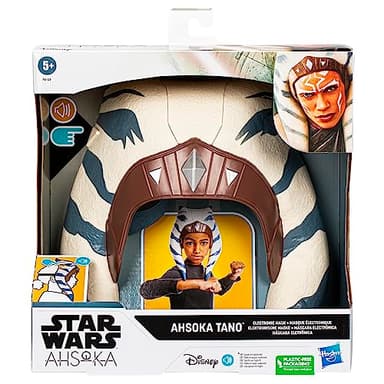 STAR WARS Ahsoka Tano Electronic Mask with Phrases & Sound Effects, Toys for 5 Year Old Boys and Girls - Image 2