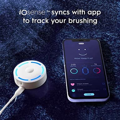 Oral-B iO Series 10 Rechargeable Electric Toothbrush with Visible Pressure Sensor to Protect Gums, 2 Min Timer, 7 Cleaning Settings, 4 Replacement Toothbrush Heads, and Charging Travel Case, Black - Image 8