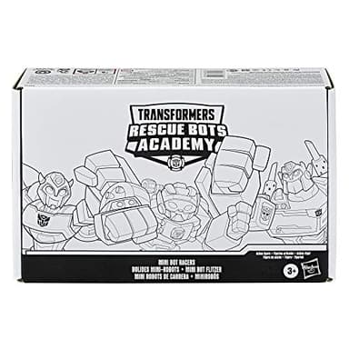 Transformers Playskool Heroes Rescue Bots Academy Mini Bot Racers Converting Robot Toy 5-Pack, 2-Inch Collectible Toy Cars (Amazon Exclusive) - Image 2