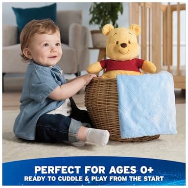 GUND Disney Official Winnie The Pooh Oh So Snuggly Plush, Teddy Bear Stuffed Animal for Babies and Infants, Yellow, 12.5” - Image 7