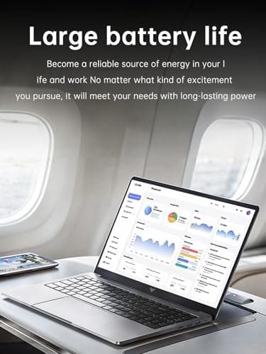 MALLRACE 2025 Laptop Computer with N150 Processor(4C/8T,up to 3.6GHz), 16GB DDR4 512GB NVMe SSD,15.6" Full HD IPS Display,5000mAh Battery, Wi-Fi,Type-C (Full Feature),Webcam - Image 6