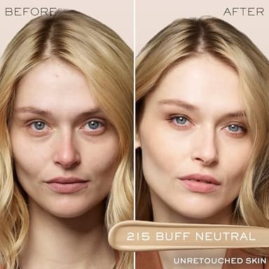 Lancôme Teint Idole Ultra Wear All Over Full Coverage Concealer - Natural Matte Finish & Lightweight Under Eye Concealer - Up To 24H Wear - 215 Buff Neutral - Image 2