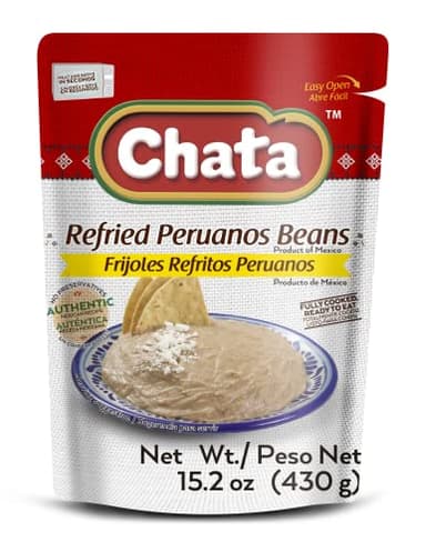 Chata Traditional Mexican Refried Mayocoba Beans, 15.2, Pack of 3 - Image 3