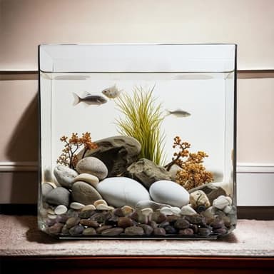 HappyFiller Natural Decorative Red Pebbles Polished Gravel Rocks Stones for Aquarium,Fish Turtle Tank,Outdoor Indoor Plants Top Dressing,Succulents Soil Cover,Garden Landscaping,10 LB - Image 7