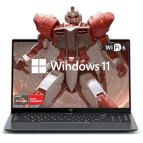 ACEMAGIC LX15PRO AMD Laptop Computer,15.6 Inch FHD Display Laptop with AMD Ryzen 7 5700U Processor up to 4.3GHz,16GB RAM DDR4 512GB SSD Notebook with Numeric Keyboard - Image 1