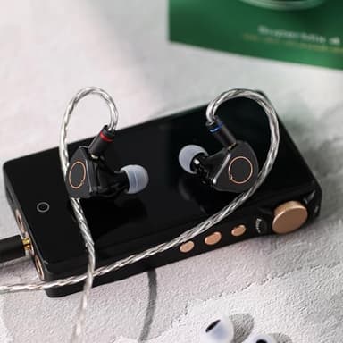Linsoul SIMGOT SuperMix 4 1DD+1BA+1Planar+1PZT Hybrid Drivers Earphones, HiFi in Ear Monitor IEM, Wired Gaming Earbuds with OFC Silver-Plated Cable for Musician Audiophile - Image 5