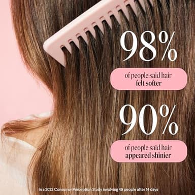 MONDAY HAIRCARE Smooth Shampoo + Conditioner Bathroom Set (2 Count) 27 oz Each For Frizzy, Coarse & Curly Hair Made with Coconut Oil, Shea Butter & Vitamin E 100% Recyclable Bottle Pink - Image 10