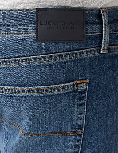Lucky Brand mens 181 Relaxed Straight Jeans, Dellwood, 34W x 30L US - Image 5