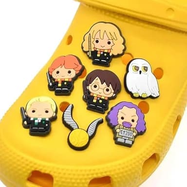 IVASKY 30 PCS Cute Cartoon Anime Shoe Charms for Kids Boys Girls Men Women PVC Wristband Sandals Clog Accessories Party Favors Pins and Decoration - Image 7