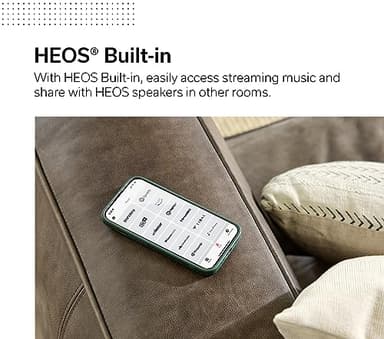 Denon AVR-S670H 5.2 Ch Home Theater Receiver, 8K UHD HDMI Receiver (75W x 5), Streaming via Built-in HEOS Bluetooth & Wi-Fi, Dolby TrueHD, Dolby Pro Logic II DTS HD Surround Sound System for TV - Image 5