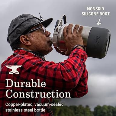 Coleman Pro Heavy-Duty Insulated Gallon Water Jug Leakproof Portable Jug for Rugged Outdoor Use & Jobsites Durable Steel with Anchor Point for Ultimate Portability - Image 4