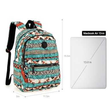 Montana West Backpack for Women Western Travel Backpack Purse Casual Daypack for Laptop College - Image 3