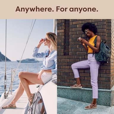 Plaka Explore Walking and Hiking Sandals for Women | Comfortable Summer Sandal with Arch Support | Waterproof Comfy Sandals for Travel, Beach or Poolside | Brazilian Sand | size 10 - Image 3