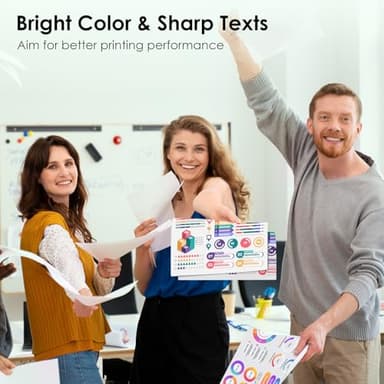 Remanufactured for 64XL Ink Cartridge Combo Pack Replacement for HP 64 Ink Cartridges Black and Color Combo Pack Fits for HP Envy Photo 7855 7858 7155 7120 7800 6252 6255 7158 7100 Tango Printer - Image 5