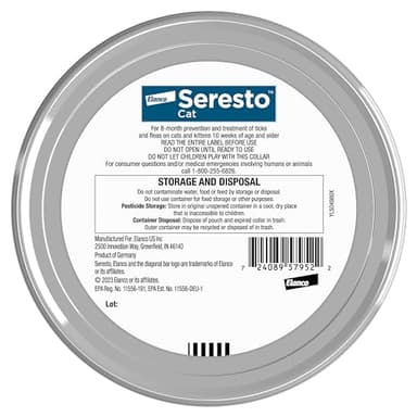Seresto Cat Vet-Recommended Flea & Tick Treatment & Prevention Collar for Cats | 8 Months Protection - Image 2