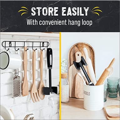 ﻿Checkered Chef Meat Tenderizer Tool - Dishwasher Safe Metal Kitchen Mallet for Tenderizing Chicken, Beef, Pork & Nuts with Non-Slip Grip - Image 8