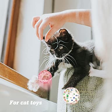 Ohanniewa Bouncy Balls for Kids 20 Pieces 5 Styles 32mm Assorted Bouncy Balls with Storage Bag for Birthday Party Favors - Image 7