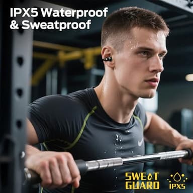 Monster Open Ear AC228 Wireless Headphones, Clip-On Earbuds, Adaptive Comfort, Immersive Audio, Bluetooth 6.0 Open Ear Earphones with ENC Clear Call, 30H Playtime, IPX5 Water Resistant, Black - Image 7