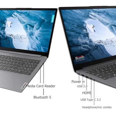 Lenovo IdeaPad 15.6" Touchscreen FHD Laptop Computer, Intel 6-Core Processor (Beat i5-1155G7), 16GB DDR4 RAM, 512GB PCIe SSD, WiFi 6, Bluetooth 5.2, Cloud Grey, Windows 11 Pro S, Wendbo Cable - Image 4