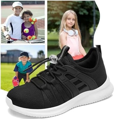 Boys Girls Sneakers Lightweight Kids Tennis Shoes Breathable Running Shoes Comfortable Toddler/Little Kid/Big Kid - Image 5