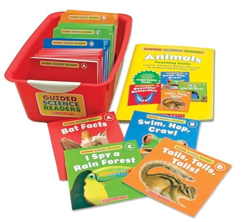 Guided Science Readers Super Set: Animals: A BIG Collection of High-Interest Leveled Books for Guided Reading Groups - Image 1