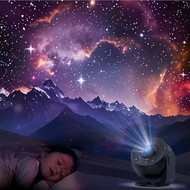 [Pro 2025] Planetarium Projector with Brighter Wider Projection, 13 in 1 Star Projector Galaxy Light with Starry Night Sky Space Nebula Solar System Constellation Moon for Bedroom Ceiling Room Decor - Image 6