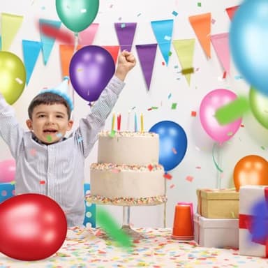 120Pcs Balloons Assorted Colors,12 Inch Latex Party Balloon for Birthday Party, Light Multi Color Ballons Rainbow Balloons for Wedding Baby Shower Supplies.(Assorted) - Image 2