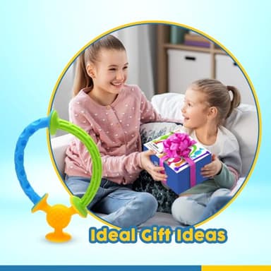 Bath Toys Suction Sensory Toys: 20 Pcs Silicone Suction Cup Toys - Bath Toys No Hole - Sensory Toys for Baby Toddlers - Image 7