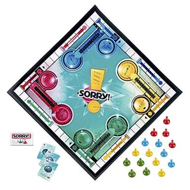 Hasbro Gaming Sorry! Family Board Games for Kids and Adults, 2 to 4 Players, Ages 6 and Up (Amazon Exclusive) - Image 2