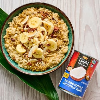 Thai Kitchen Coconut Milk, Evaporated, No Artificial Colors or Preservatives, Non-Dairy Alternative to Evaporated Milk, For Dairy Free Desserts, Soups, Sauces, and Beverages, 13.66 fl oz - Image 13