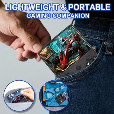 Colourbing RG36PRO Retro Handheld Game Console - Open Source System,3.5"IPS Screen,30,000+ Classic Games,64G TF card, 3000mAh Battery,Portable Gaming Player for Travel,Gift for Teen or Partner -Black - Image 6