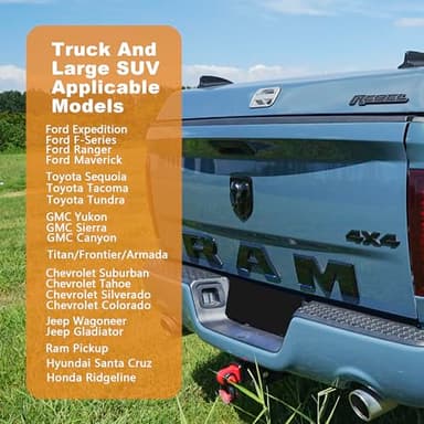 Reliadura Dog Car Seat Cover for Back Seat,Washable Bench Seat Cover for Truck,Nonslip Backseat Cover Protector for F150/Ram1500/GMC Sierra/Toyota/Chevrolet Silverado,Car Seat Covers for Dogs - Image 4